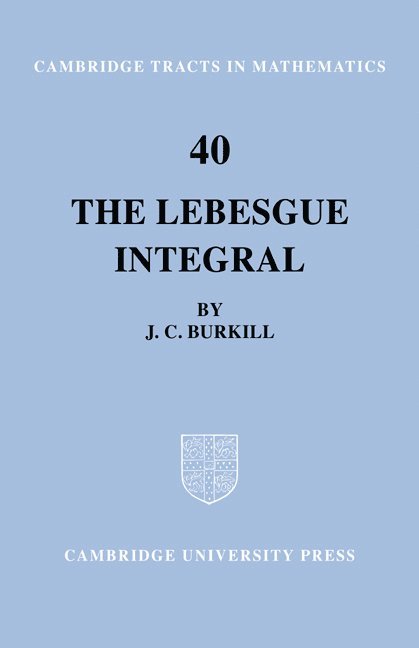 The Lebesgue Integral 1