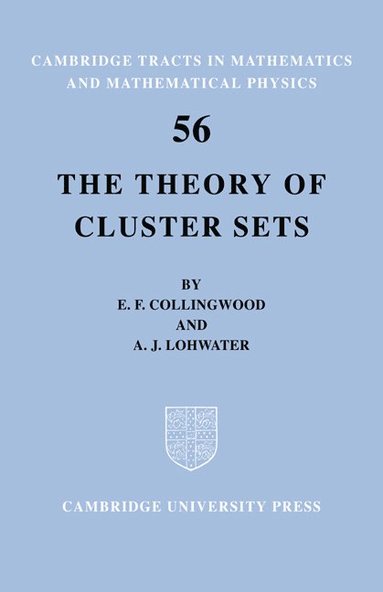 bokomslag Theory of Cluster Sets