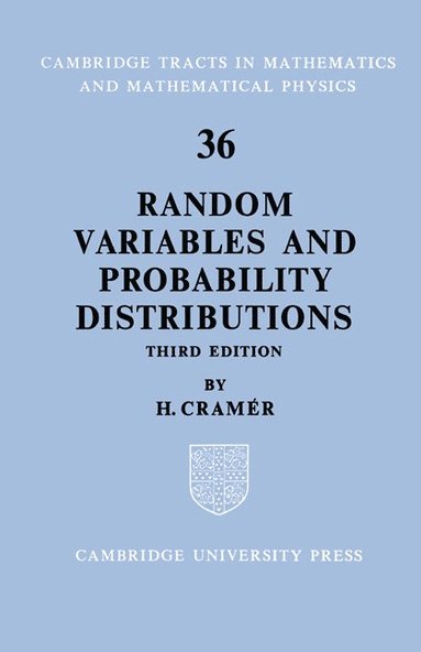 bokomslag Random Variables and Probability Distributions