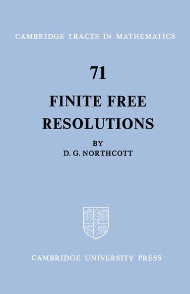 bokomslag Finite Free Resolutions