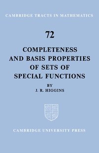 bokomslag Completeness and Basis Properties of Sets of Special Functions