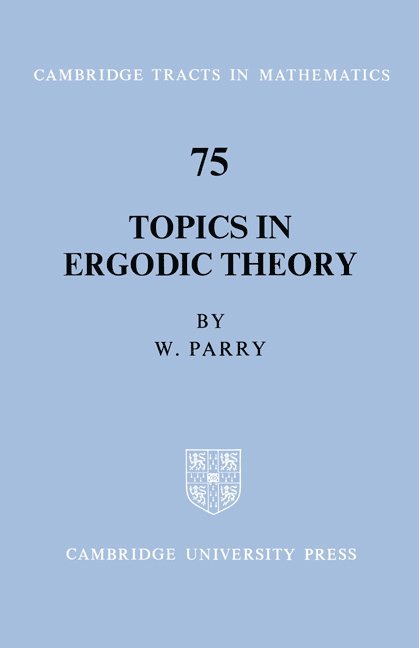 Topics in Ergodic Theory 1