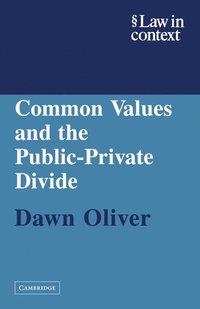 bokomslag Common Values and the Public-Private Divide
