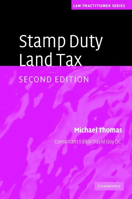 Stamp Duty Land Tax 1