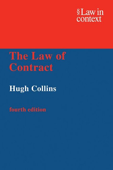 Hugh Collins - The Law of Contract, Häftad