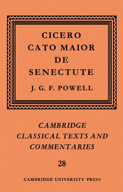 Cicero: Cato Maior de Senectute 1