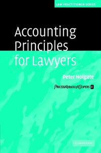 bokomslag Accounting Principles for Lawyers
