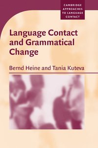 bokomslag Language Contact and Grammatical Change