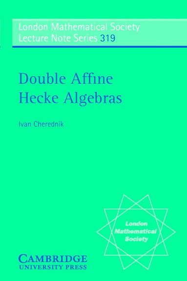 bokomslag Double Affine Hecke Algebras