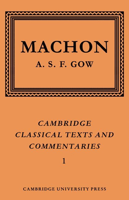 Machon: The Fragments