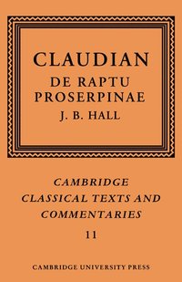 bokomslag Claudian: De Raptu Proserpinae