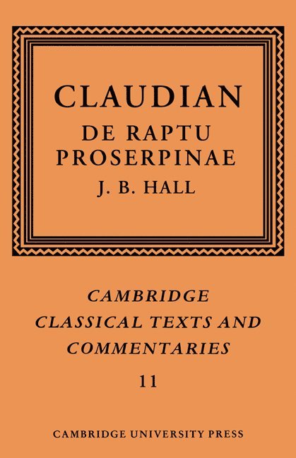 Claudian: De Raptu Proserpinae