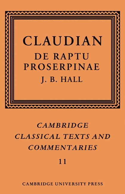 Claudian: De Raptu Proserpinae 1