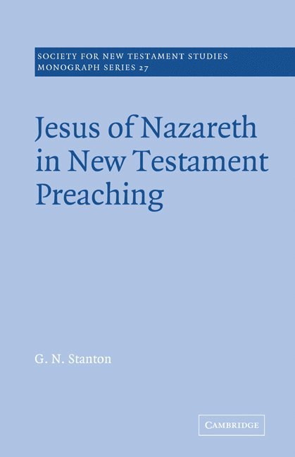 Jesus of Nazareth in New Testament Preaching 1