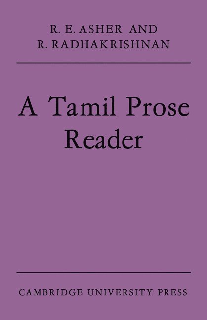 A Tamil Prose Reader 1