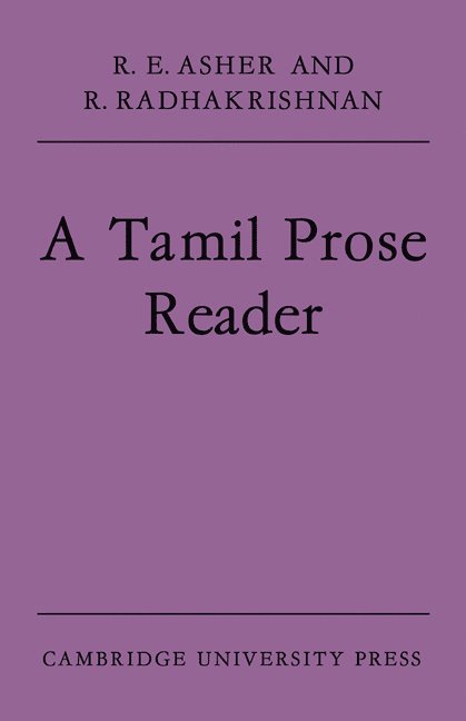 A Tamil Prose Reader