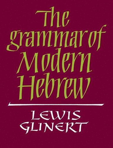 bokomslag The Grammar of Modern Hebrew