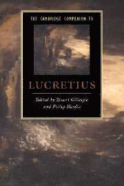 The Cambridge Companion to Lucretius 1