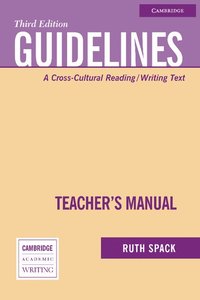 bokomslag Guidelines Teacher's Manual