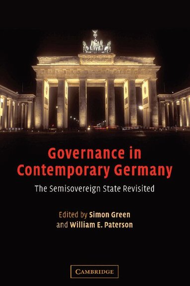 Simon Green, William E. Paterson - Governance in Contemporary Germany, Häftad
