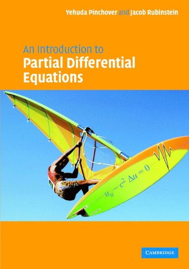 bokomslag An Introduction to Partial Differential Equations