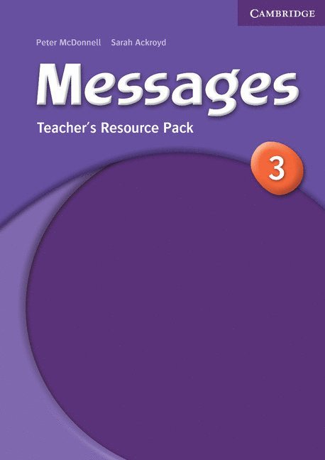 Messages 3 Teacher's Resource Pack 1