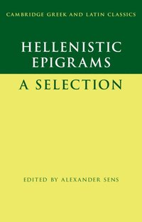 bokomslag Hellenistic Epigrams