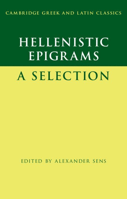 Hellenistic Epigrams 1