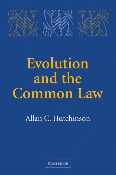 bokomslag Evolution and the Common Law