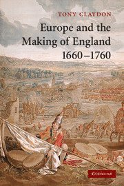 bokomslag Europe and the Making of England, 1660-1760