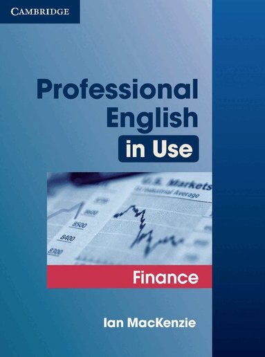 Ian MacKenzie - Professional English in Use Finance, Häftad