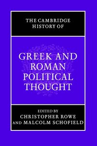 bokomslag The Cambridge History of Greek and Roman Political Thought