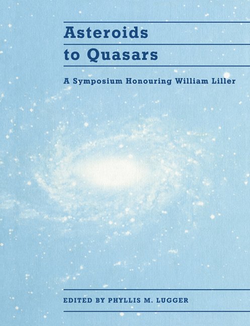 Asteroids to Quasars 1