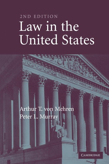 Arthur T. von Mehren, Peter L. Murray, Arthur T. Von Mehren, Arthur T. von Mehren - Law in the United States, Häftad