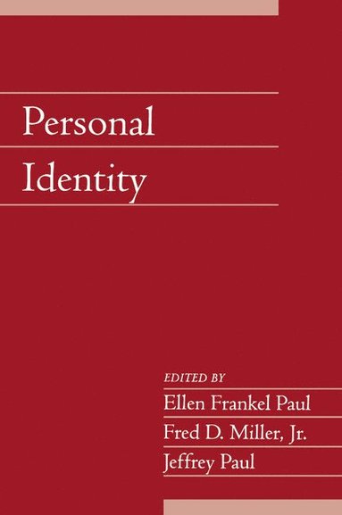 bokomslag Personal Identity: Volume 22, Part 2