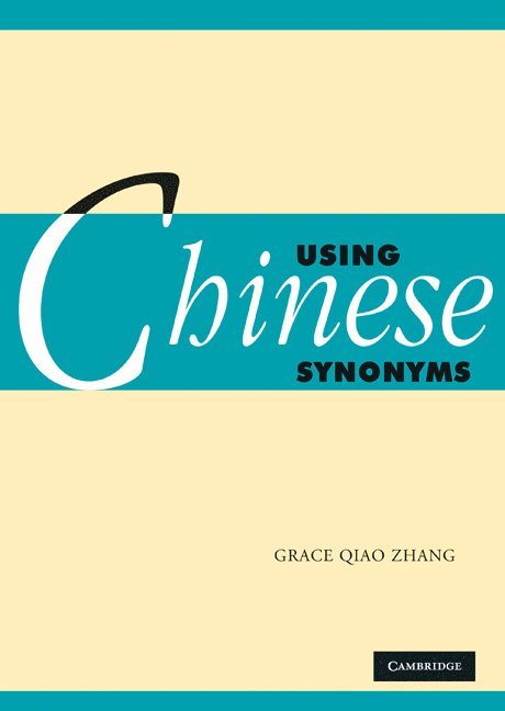 Using Chinese Synonyms 1