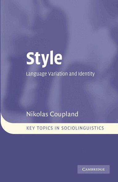 Nikolas Coupland - Style, Häftad