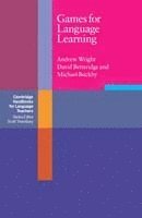Andrew Wright, David Betteridge, Michael Buckby - Games for Language Learning, Häftad