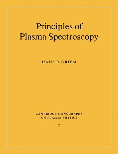 bokomslag Principles of Plasma Spectroscopy