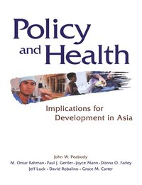 bokomslag Policy and Health