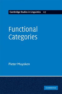 bokomslag Functional Categories