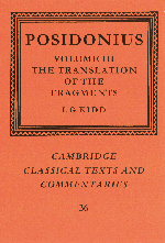 bokomslag Posidonius: Volume 3, the Translation of the Fragments
