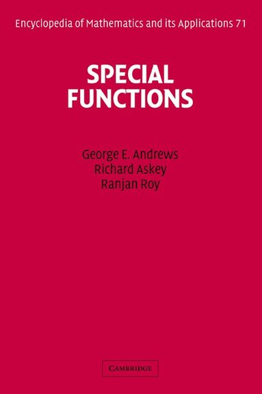 George E. Andrews, Richard Askey, Ranjan Roy - Special Functions, Inbunden
