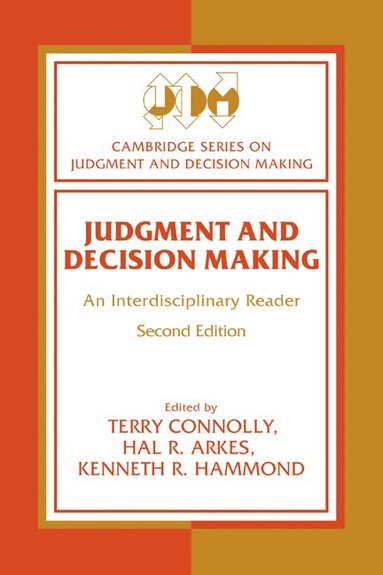 bokomslag Judgment and Decision Making