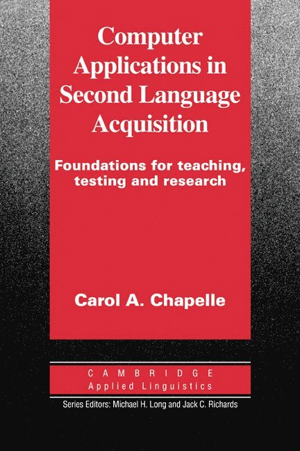 Computer Applications in Second Language Acquisition 1