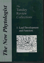 The Tansley Review Collections: Volume 1, Leaf Development and Function 1