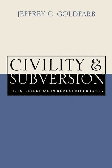 bokomslag Civility and Subversion