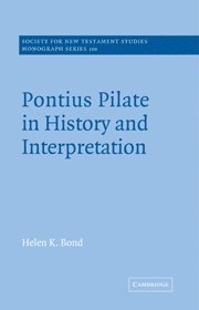 bokomslag Pontius Pilate in History and Interpretation