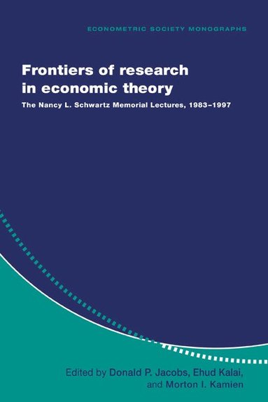 bokomslag Frontiers of Research in Economic Theory