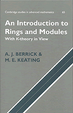 bokomslag An Introduction to Rings and Modules